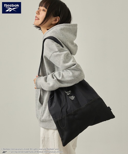 Reebok トートバッグ Reebok/リーボック 別注 ロゴ刺繍ナイロン