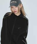 ジャージ シリコンラバーロゴサイドライン配色ド...の詳細画像1