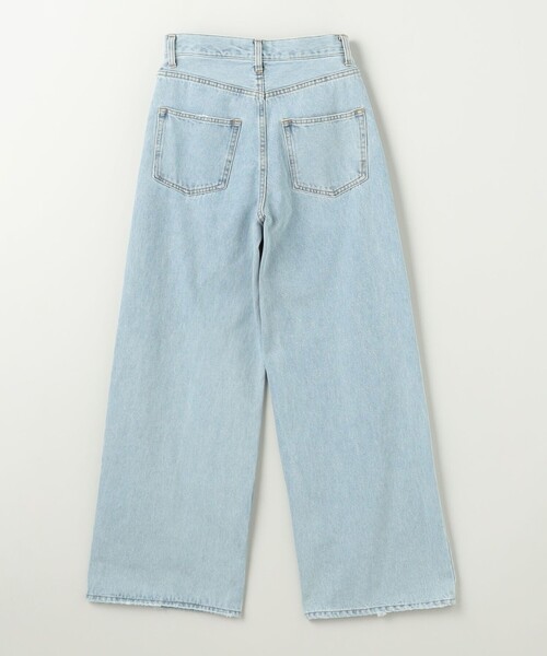 【新品】UNITED ARROWS デニムワイドパンツ ホワイト ¥20,900 デニムパンツ（ホワイト）｜ユナイテッドアローズ公式通販