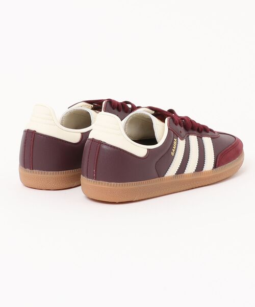 スニーカー adidas Samba OG ID0477 Adidas Originals Samba Og Maroon Gold Metallic Women's