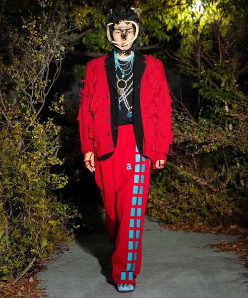 カーディガン MONSTER CROCHET KNIT CARDIGAN メンズ レディースの画像