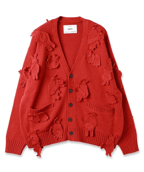 カーディガン MONSTER CROCHET KNIT CARDIGAN メンズ レディースの画像