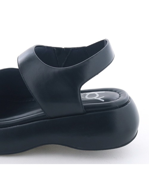 byあしながおじさん サンダル 厚底パデットサンダル 8740215