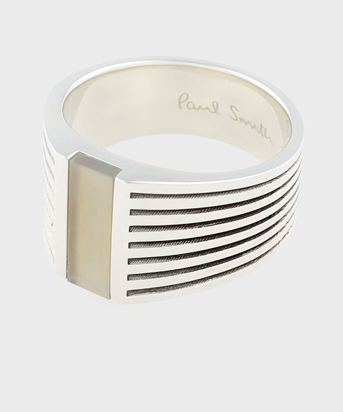 Paul Smith 'STONE' シルバーリング Paul Smith（ポール・スミス） 指輪 リング “Natural Stone” シルバー