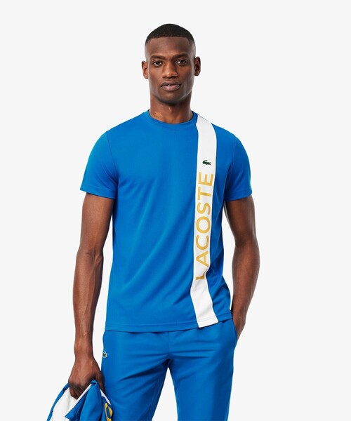 LACOSTE（ラコステ） tシャツ アシンメトリーデザインウルトラドライ
