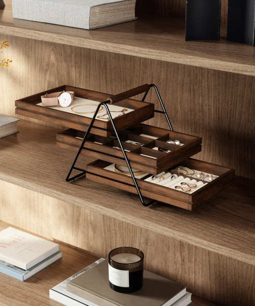 Umbra 収納 「WEB限定」「umbra/アンブラ」TERRACE JEWELRY TRAY