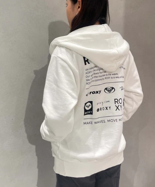 ROXY トレーナー スウェット OUR STYLE FLOW ZIP /ロキシーロゴ