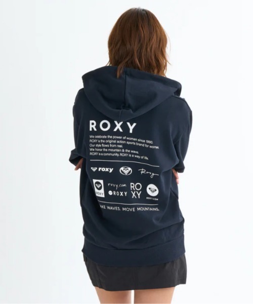 ROXY トレーナー スウェット OUR STYLE FLOW ZIP /ロキシーロゴ