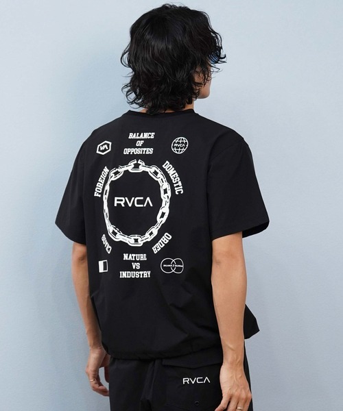 RVCA ブラック 水着・ラッシュガード セット RVCA ラッシュガード RVCA/ルーカ ラッシュガード/水陸両用
