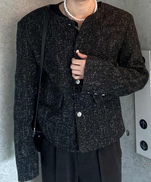 メンズツウィードジャケットツイードジャケット J.PRESS（J.プレス） ジャケット テーラードジャケット 「KING SIZE