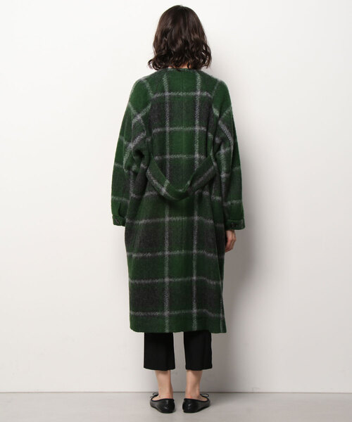 BEAMS BOY（ビームス ボーイ） ノーカラーコート「mac＆coコラボ」 ONE