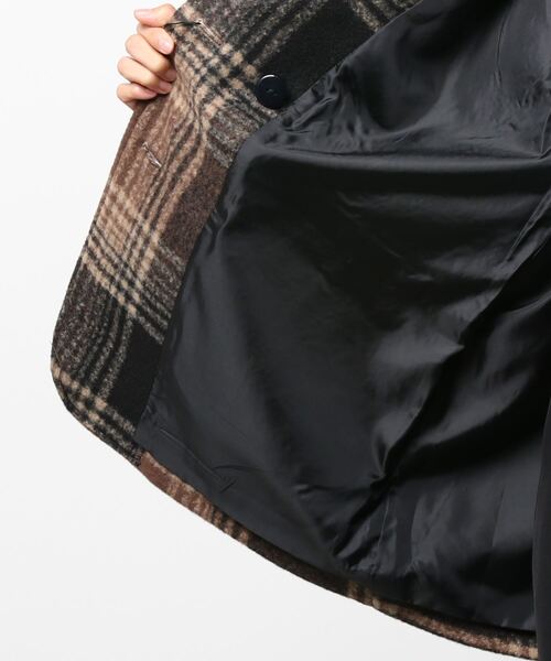 「coca（coca）」 チェスターコート M ブラウン レディース_画像2