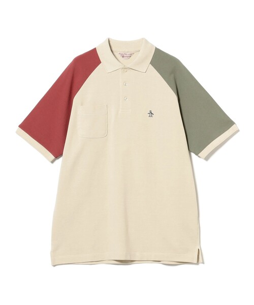 Munsingwear 葉柄GOLFポロシャツ Lサイズ Munsingwear ポロシャツ 「別注」Munsingwear / Golf Polo Shirt
