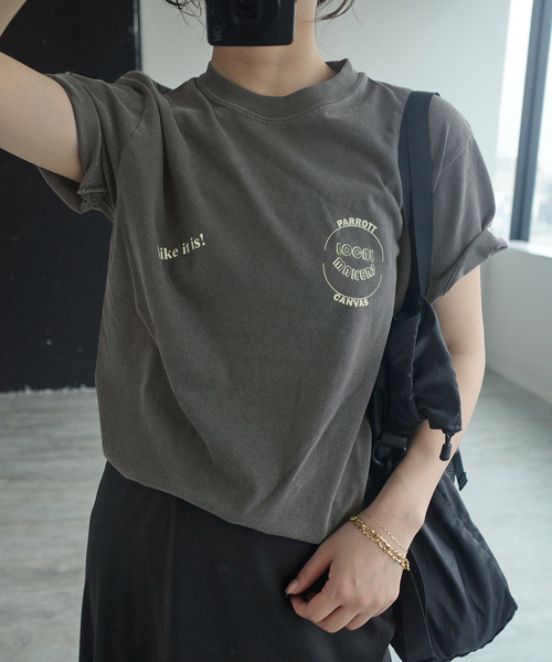 tシャツ PARROTT CANVAS/パロットキャンバス ローカルメーカーズTEE レディース