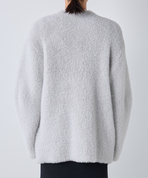 「GALLARDAGALANTE」 ニットカーディガン FREE ライトグレー レディース_画像7