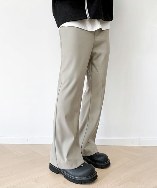 JOHNNY WOLF スラックス AUGUS ブーツカット ルーズ メンズ レディース