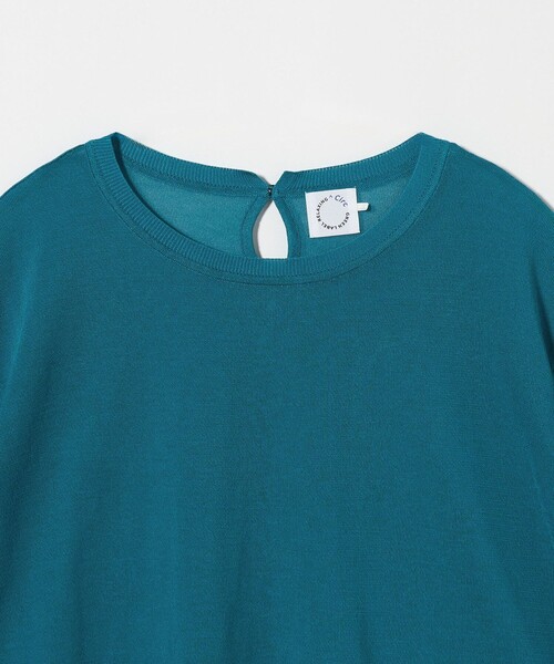 ニット セーター Circ クロップド ニット TEE -接触冷感- レディース