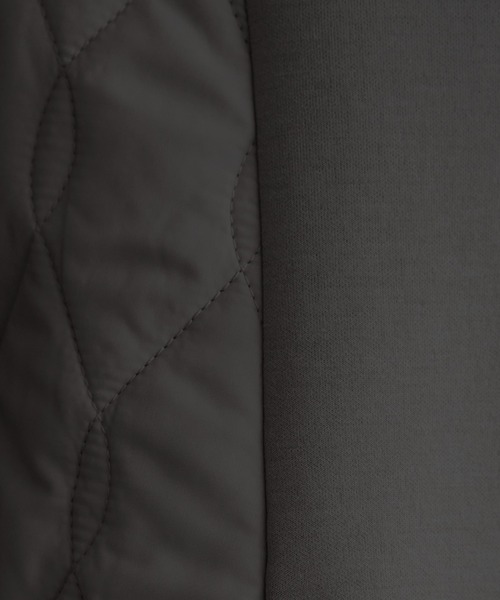 「IKKA LOUNGE」 中綿ブルゾン L チャコールグレー レディース_画像5