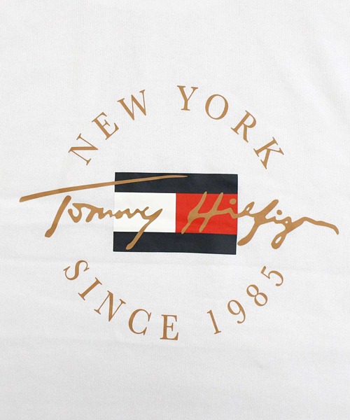 TOMMY HILFIGER パーカー サークルロゴグラフィックスウェット