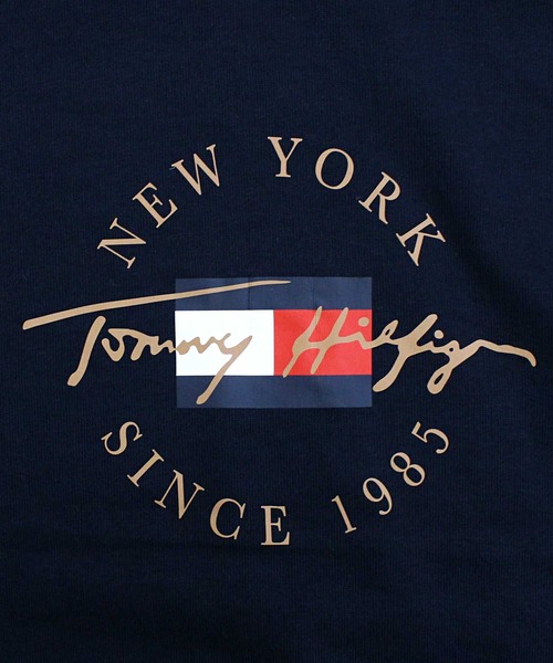 TOMMY HILFIGER パーカー サークルロゴグラフィックスウェット