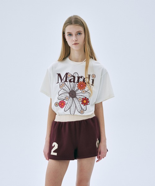 【即発】MARDI MERCREDI Tシャツ TSHIRT FLOWERMARDI BLOSSOM TSHIRT FLOWERMARDI BLOSSOM（Tシャツ/カットソー）｜Mardi