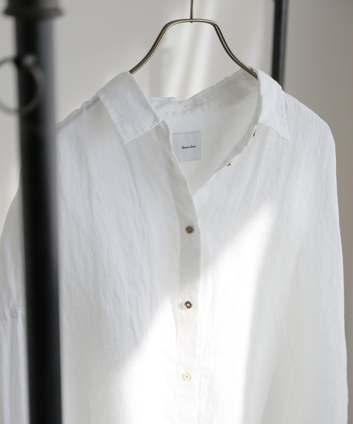 Spick＆Span ブラウス シャツ 「追加2」80リネンカシュクール