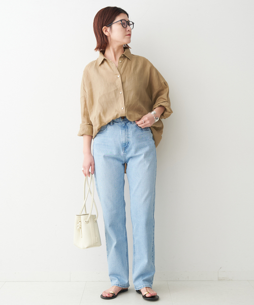 Spick＆Span ブラウス シャツ 「追加2」80リネンカシュクール