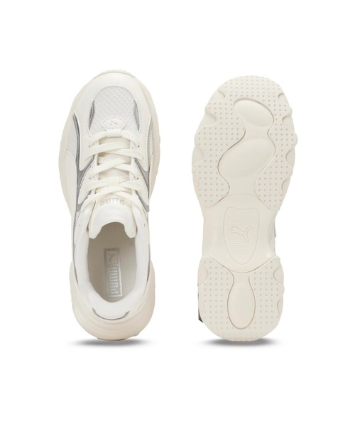 PUMA W PULSAR LITE SNAKER FROSTED IVORY 国内発送 国内配送 PUMA WMNS PULSAR LITE SNAKER FROSTED IVORY/T.RED