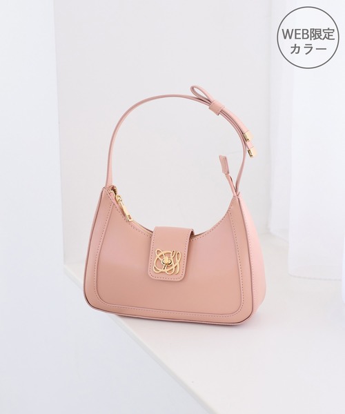 VIS（ビス） ショルダーバッグ バッグ 「180℃美人見え」ハンドルリボン