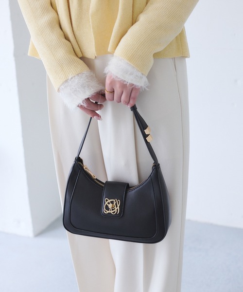 VIS（ビス） ショルダーバッグ バッグ 「180℃美人見え」ハンドルリボン