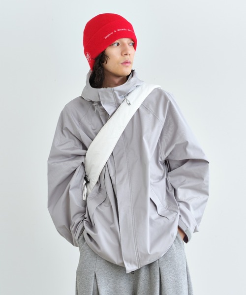 SINSS 「SINSS」 マウンテンパーカー LARGE ライトグレー メンズ
