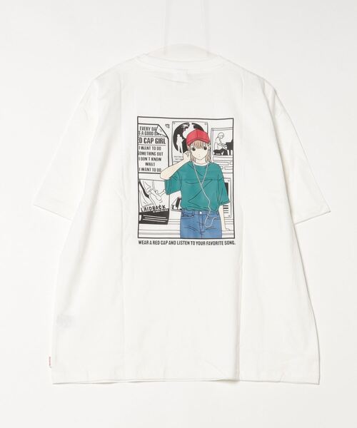 RED CAP GIRL tシャツ 「70」「Red Cap Girl／レッドキャップ