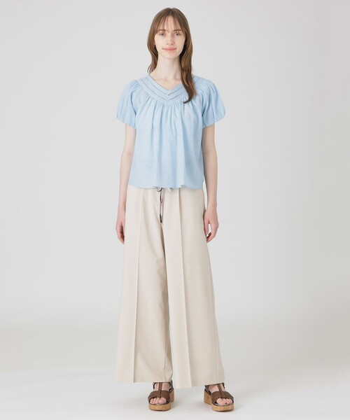 BLUE LABEL CRESTBRIDGE（ブルーレーベルクレストブリッジ） ブラウス