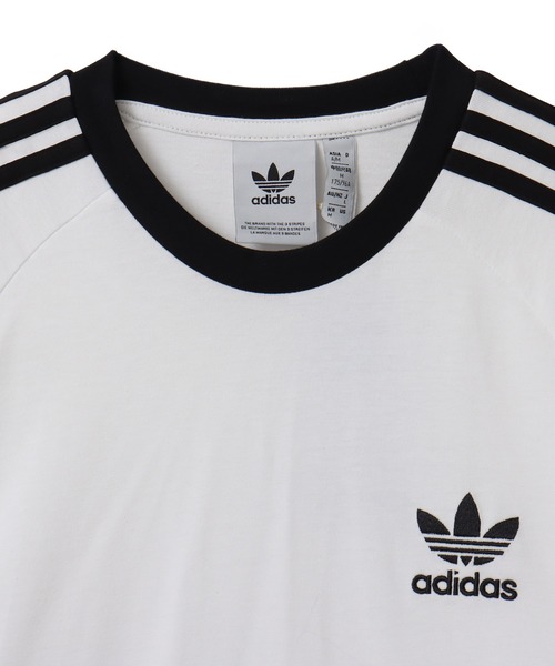 【ADIDAS】3-STRIPES LS T ロングスリーブTシャツ adidas tシャツ 3-STRIPES LS T / アディダス 3 ストライプ