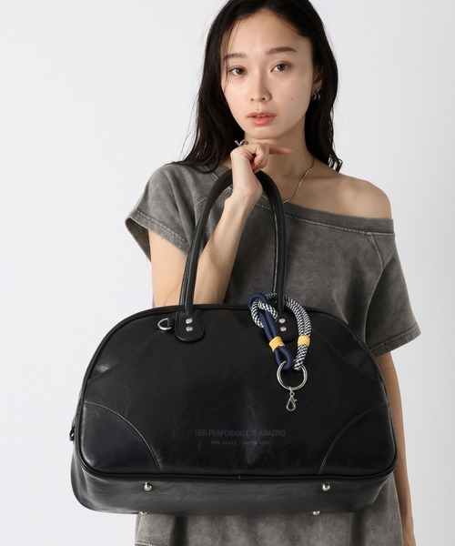 【お取り寄せ】 JEANASIS アンティークチャームツキボストン ボストンバッグ バッグ