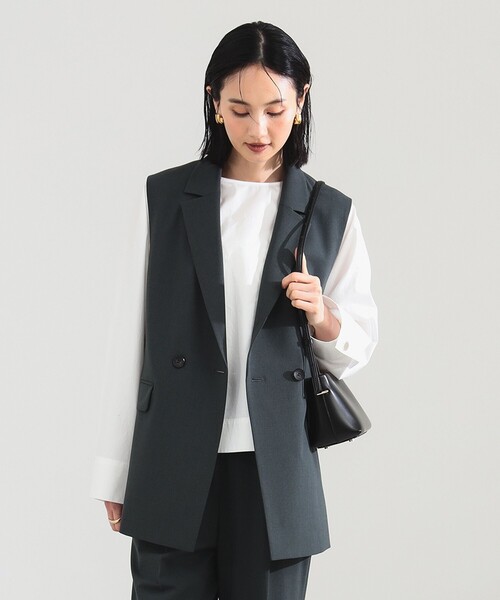 Demi-Luxe BEAMS（デミルクス ビームス） ベスト ジレ トロピカル 2