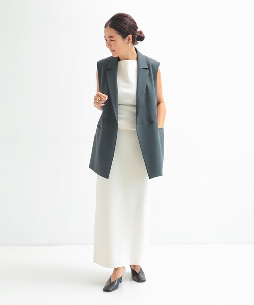 Demi-Luxe BEAMS（デミルクス ビームス） ベスト ジレ トロピカル 2