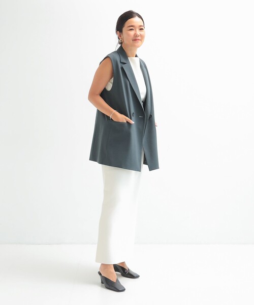 Demi-Luxe BEAMS（デミルクス ビームス） ベスト ジレ トロピカル 2