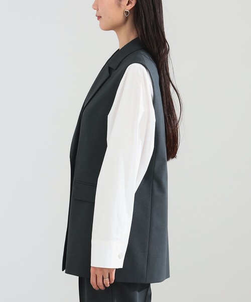 Demi-Luxe BEAMS（デミルクス ビームス） ベスト ジレ トロピカル 2