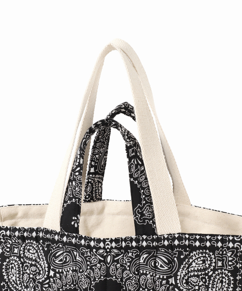 新品【MALUS/マリュス】 Bandana quilting big tote MALUS/マリュス】 Bandana quilting big tote（トートバッグ
