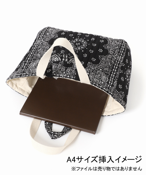 新品【MALUS/マリュス】 Bandana quilting big tote MALUS/マリュス】 Bandana quilting big tote（トートバッグ