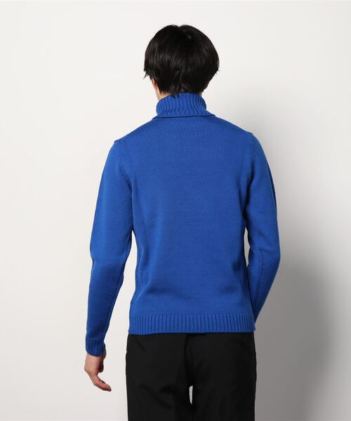 ZANONE」 タートルネックニット 46 ブラック メンズ ザノーネ ザノーネ 