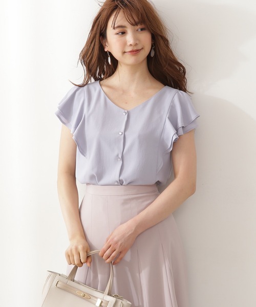 「PROPORTION BODY DRESSING」 ノースリーブブラウス 3 グレー レディース