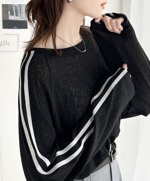 「classicalelf」 長袖カットソー MEDIUM グレー レディース