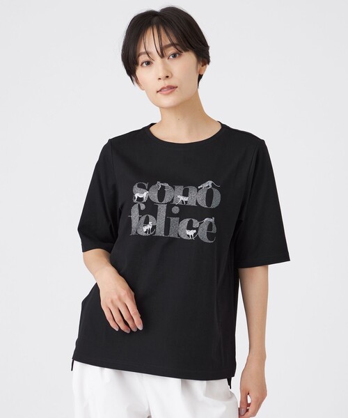 EVEX by KRIZIA（エヴェックスバイクリツィア） tシャツ 半袖 「接触冷