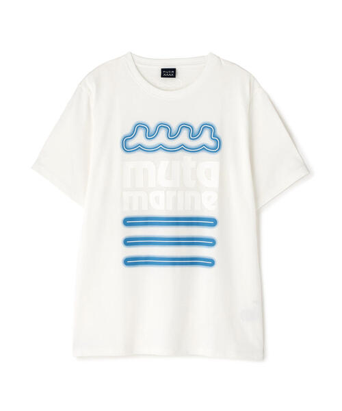 すぐ届く☆muta☆ MARINE/NEON WAVE SS Tシャツ 要在庫確認 muta MARINE tシャツ MARINE/ムータ マリン/別注 NEON WAVE SS