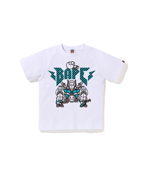 A BATHING APE（アベイシングエイプ） tシャツ MILO ROCK TEE キッズ