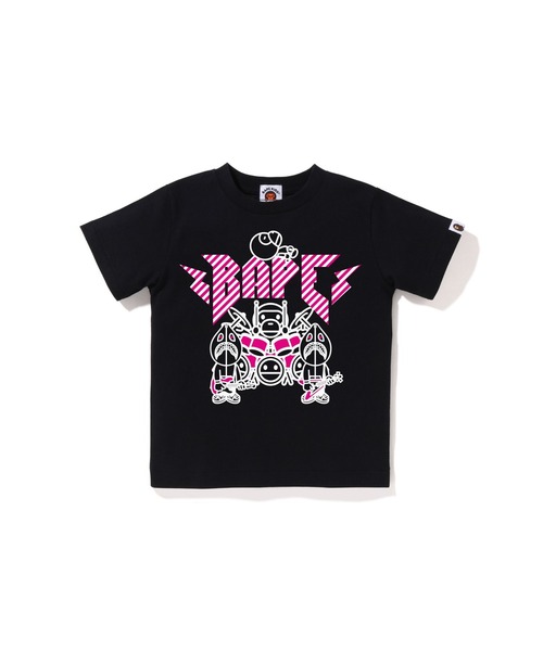 A BATHING APE Tシャツ　キッズ A BATHING APE（アベイシングエイプ） tシャツ MILO ROCK TEE キッズ