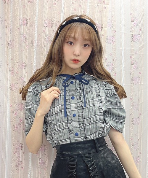 スワンキス ブラウス swankiss Swankiss（スワンキス）の「SX JQ tail fin TOPS（シャツ