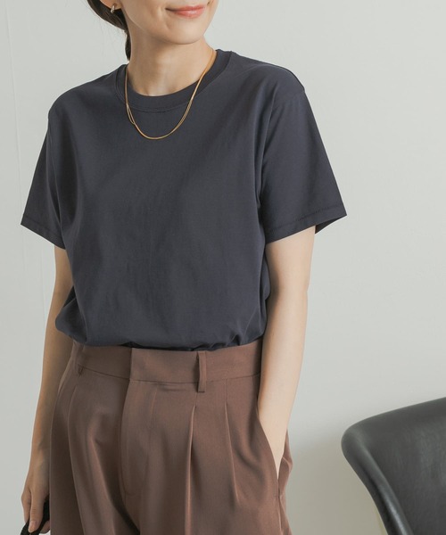 「URBAN RESEARCH DOORS」 半袖Tシャツ MEDIUM ベージュ レディース